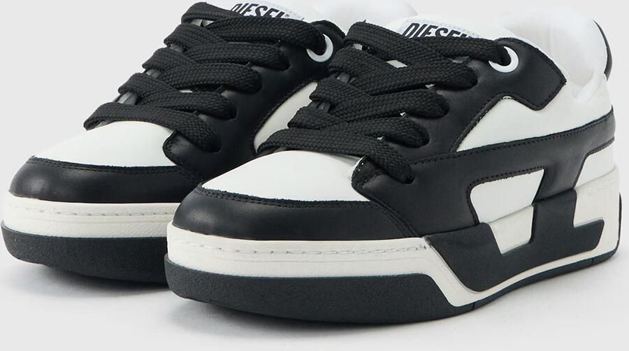 DIESEL Sneakers laag 'D-OLLIE' zwart wit - Foto 4