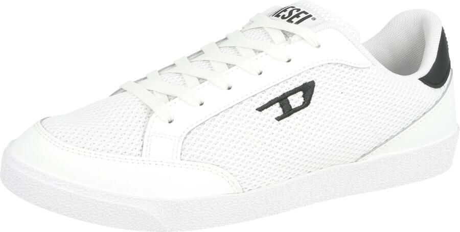 DIESEL Sneakers laag 'LEO' zwart wit