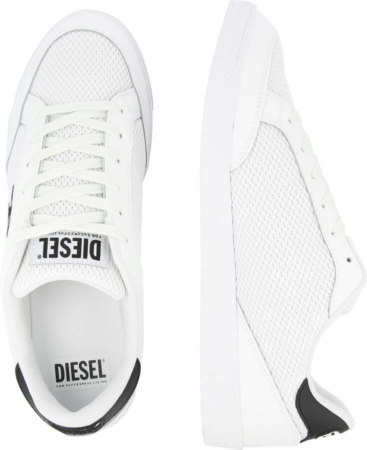 DIESEL Sneakers laag 'LEO' zwart wit - Foto 2