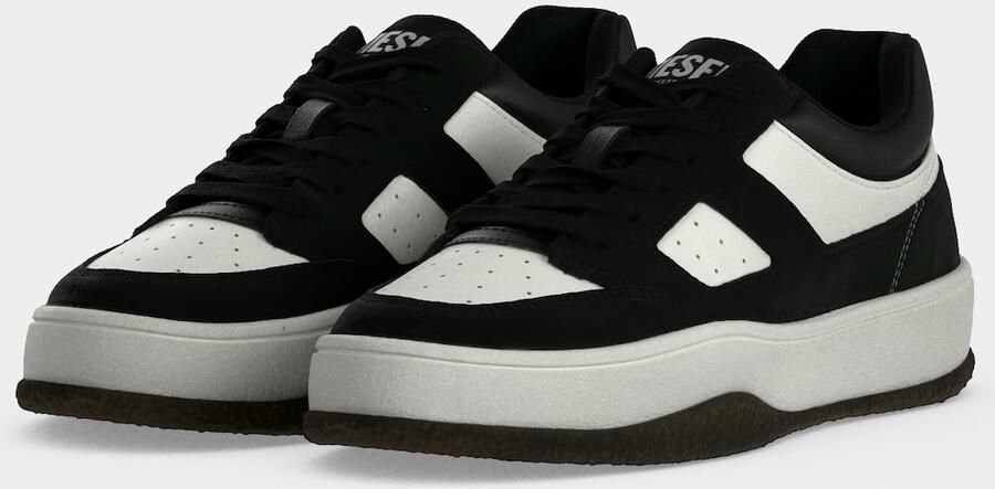 DIESEL Sneakers laag 'S-D-LONG' zwart wit - Foto 3