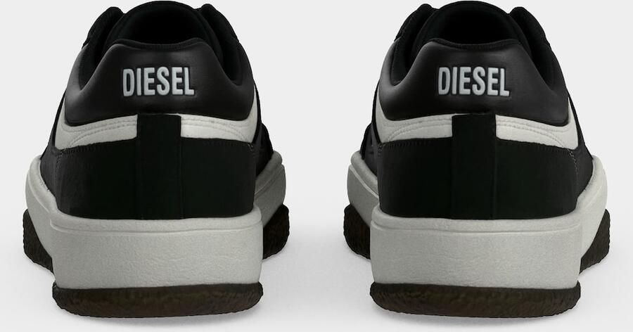 DIESEL Sneakers laag 'S-D-LONG' zwart wit - Foto 2