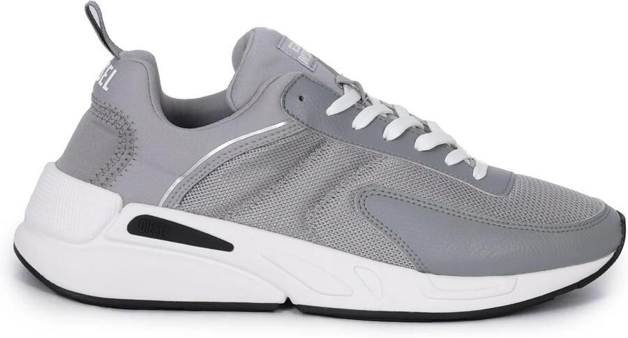 DIESEL Sneakers laag 'S-SERENA LOW' zilvergrijs