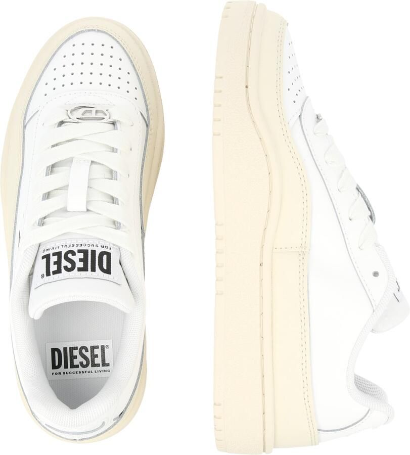 DIESEL Sneakers laag 'S-TRACKER-D' crème zwart wit - Foto 2