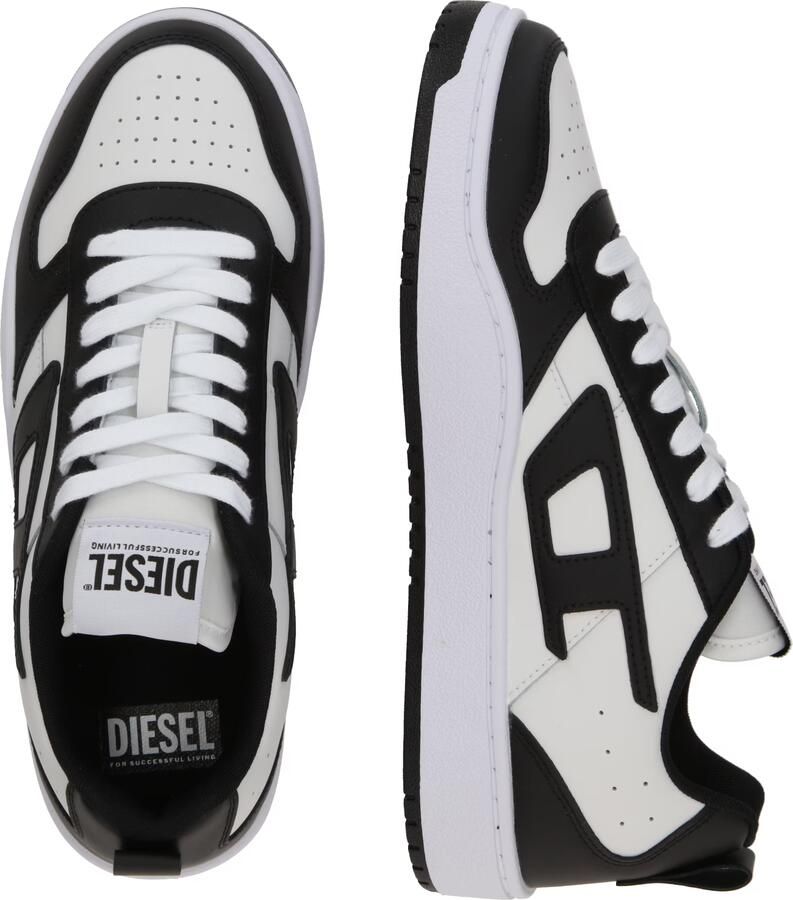 Diesel S-Ukiyo V2 Low-top sneakers with D branding White Heren - Foto 11