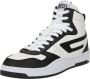 Diesel S-Ukiyo V2 Mid High-top sneakers with D branding White Heren - Thumbnail 2