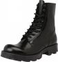 Diesel D-Hammer BT Combat boots in glossed leather Black Heren - Thumbnail 3