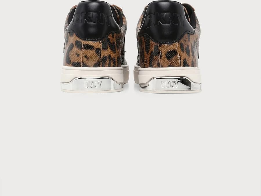 DKNY Sneakers laag 'ABENI' bruin zwart - Foto 2