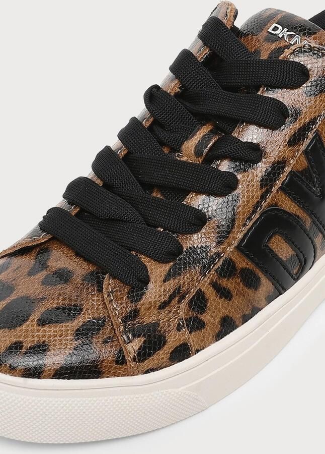 DKNY Sneakers laag 'ABENI' bruin zwart - Foto 4