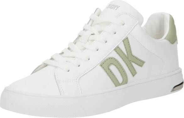 DKNY Sneakers laag 'Abeni' lichtgroen wit