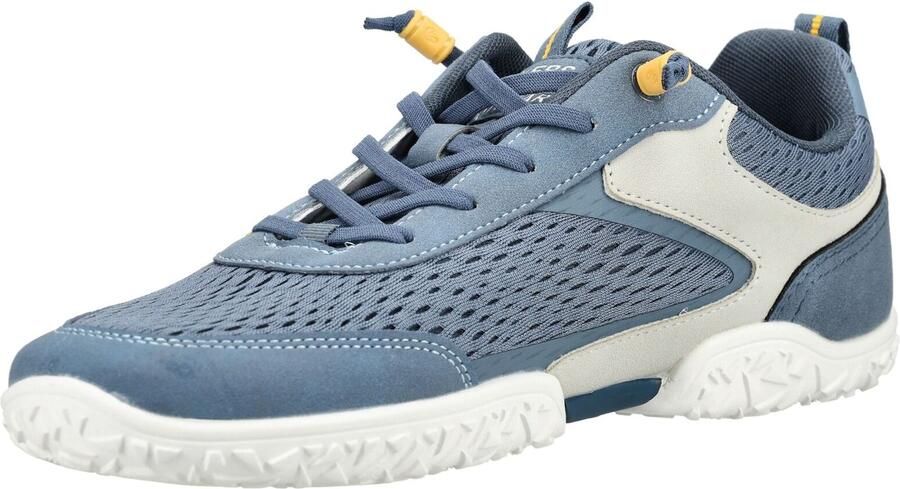 Dockers by Gerli herensneakers voor op blote voeten 58TH004-706600 schoenen blauw