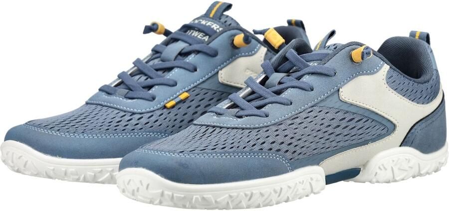 Dockers by Gerli herensneakers voor op blote voeten 58TH004-706600 schoenen blauw - Foto 6