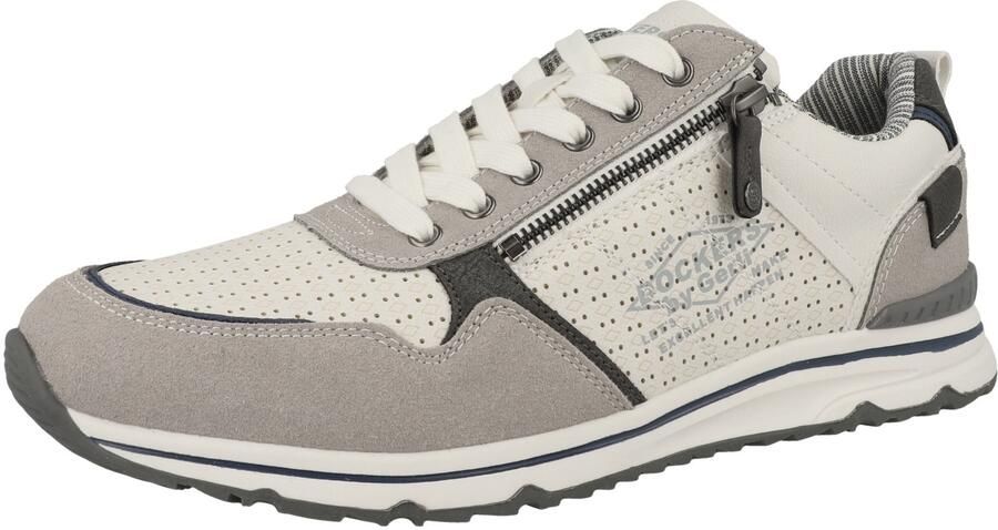 Dockers by Gerli Sneakers laag grijs antraciet wolwit