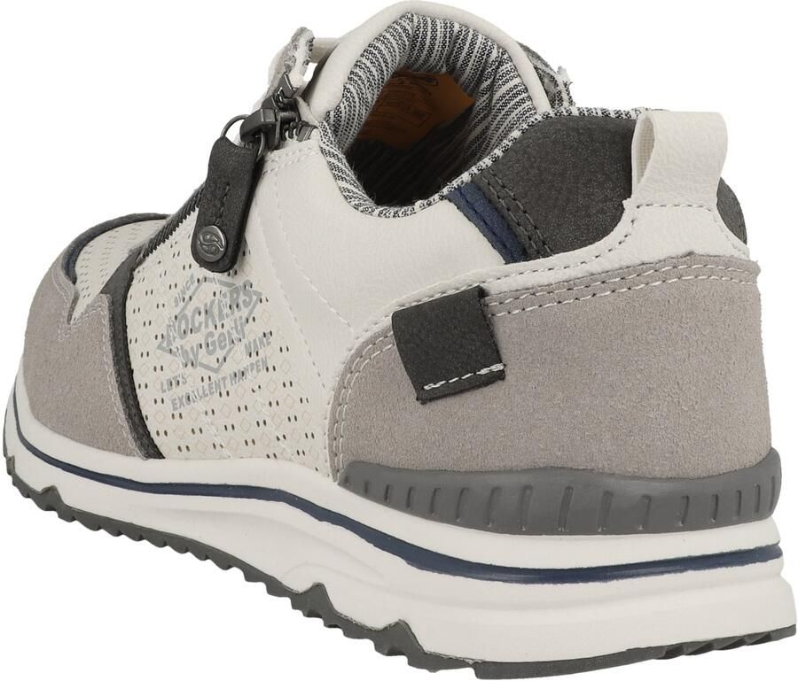 Dockers by Gerli Sneakers laag grijs antraciet wolwit - Foto 2