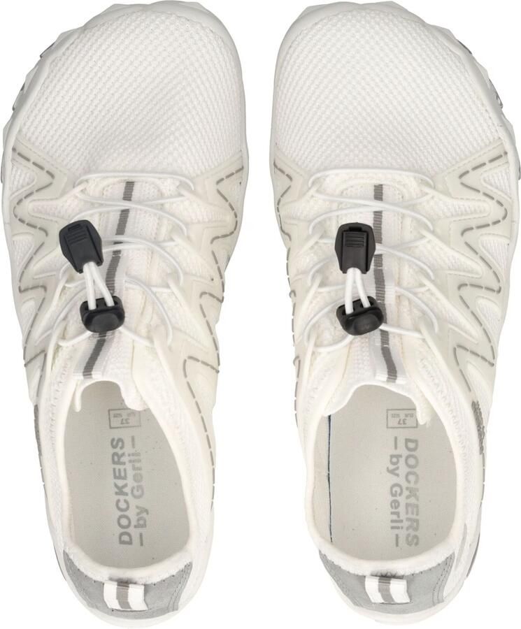 Dockers by Gerli Dames Barfußschoenen 56MH202-700502 Wit Grijs - Foto 4