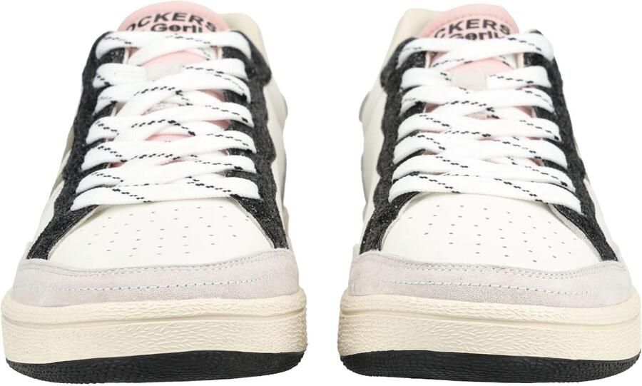 Dockers by Gerli Sneakers laag lichtbeige goud zwart wit - Foto 5