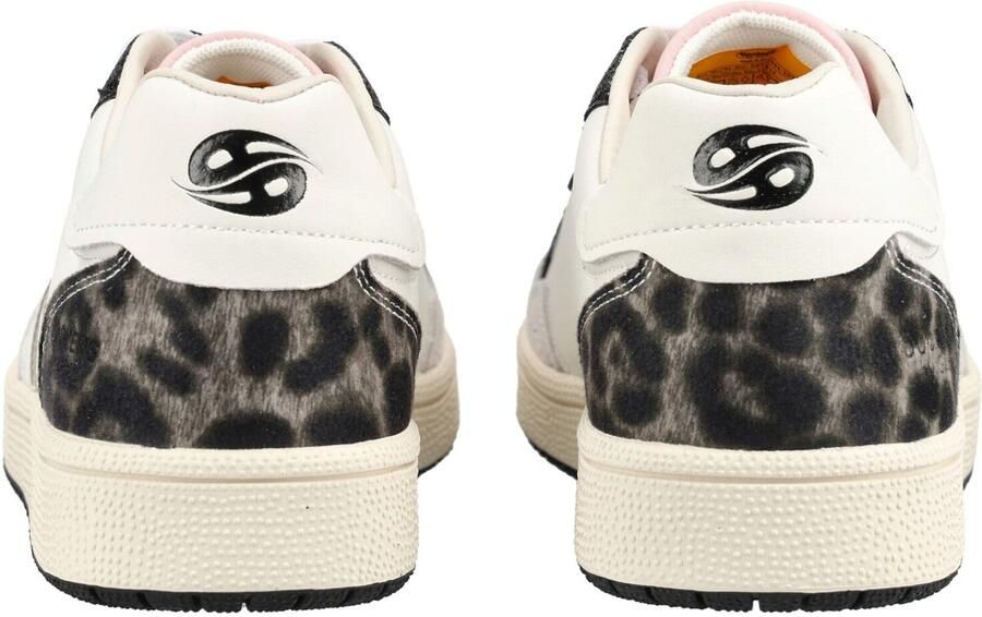 Dockers by Gerli Sneakers laag lichtbeige goud zwart wit - Foto 4