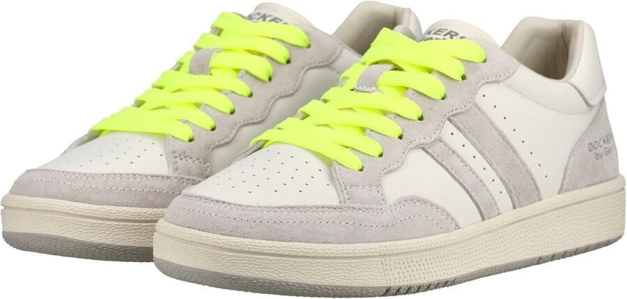 Dockers by Gerli Sneakers laag lichtgrijs natuurwit - Foto 5