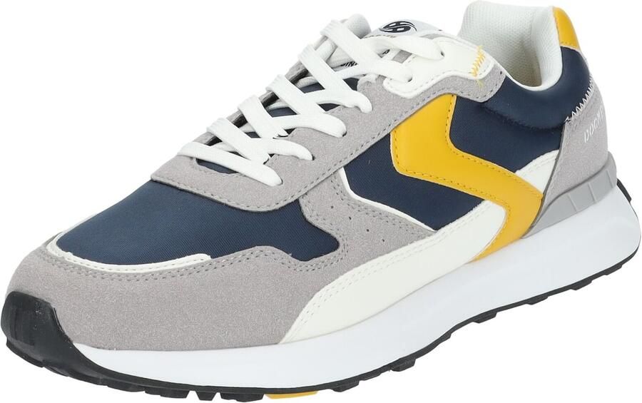 Dockers by Gerli Sneakers laag navy donkergeel grijs