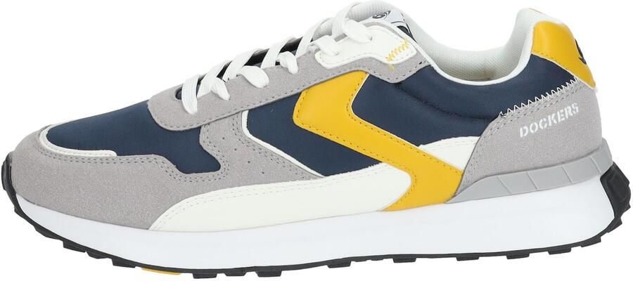 Dockers by Gerli Sneakers laag navy donkergeel grijs - Foto 6