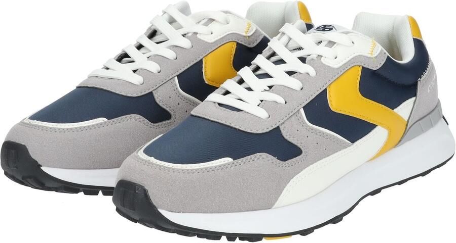 Dockers by Gerli Sneakers laag navy donkergeel grijs - Foto 5