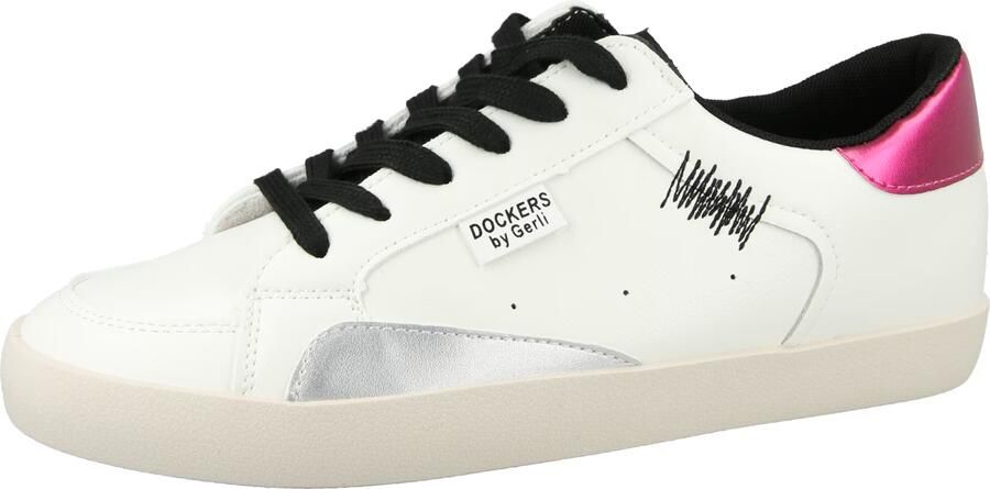 Dockers by Gerli Dames Sneaker Low 58AG201-618507 White Red - Foto 4