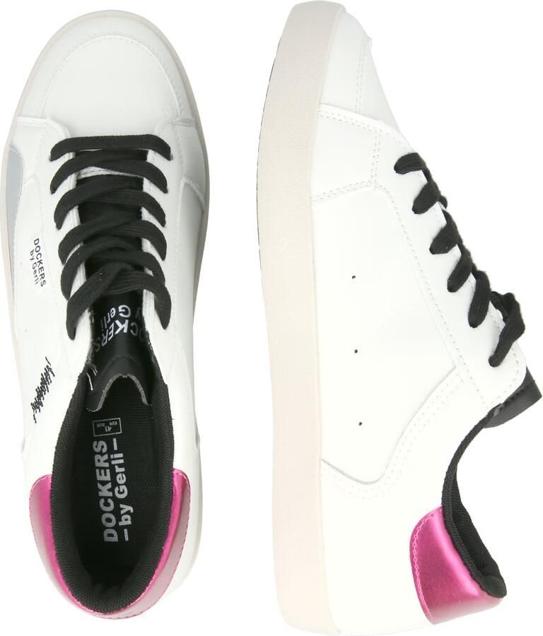 Dockers by Gerli Dames Sneaker Low 58AG201-618507 White Red - Foto 5