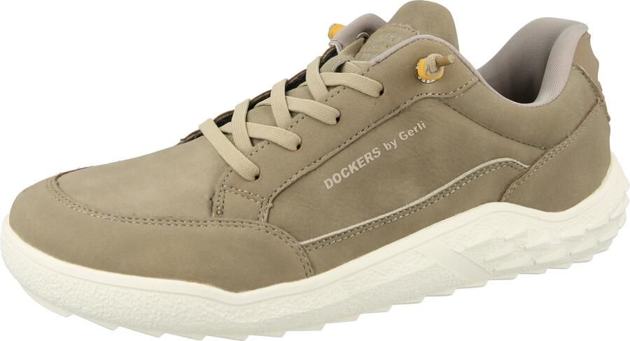 Dockers by Gerli Heren Sneaker Low Back Slip 57YN006-630430 Taupe - Foto 2