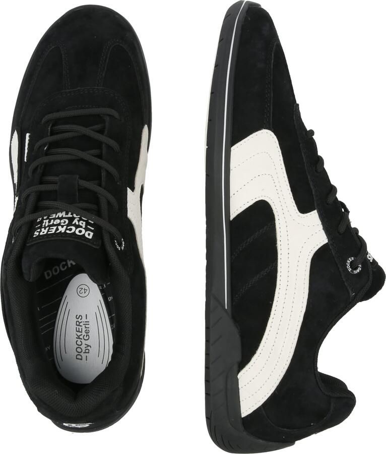 Dockers by Gerli Sneakers laag zwart wit - Foto 2