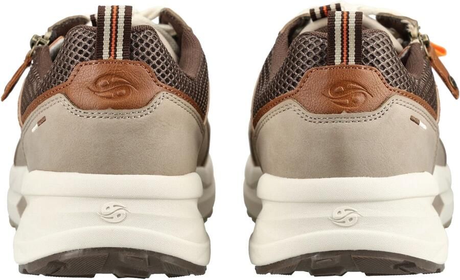 Dockers by Gerli Sportieve veterschoen chocoladebruin taupe - Foto 3