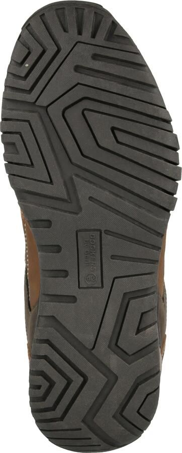 Dockers by Gerli Sportieve veterschoen cognac grijs - Foto 2