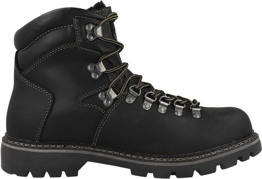 Dockers by Gerli Dockers herenleren laarzen gevoerd vetersluiting 45NB104-400100 zwart - Foto 4
