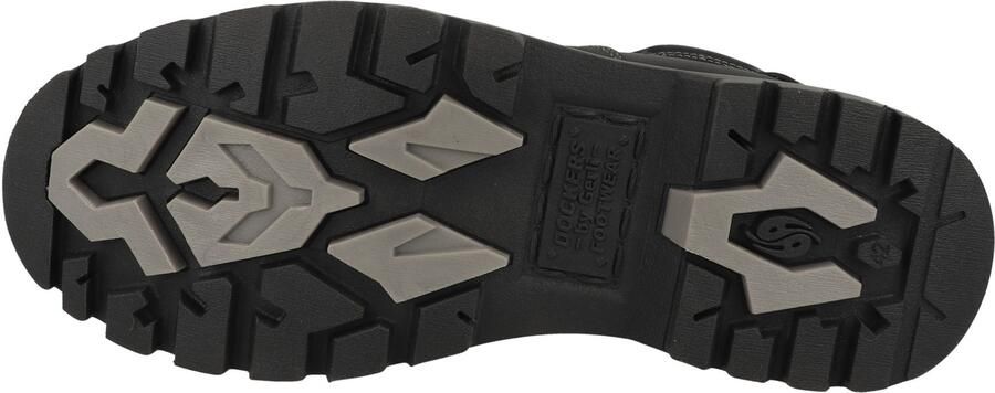 Dockers by Gerli Dockers herenleren laarzen gevoerd vetersluiting 45NB104-400100 zwart - Foto 7