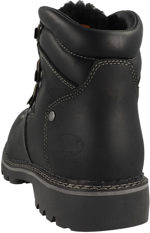 Dockers by Gerli Dockers herenleren laarzen gevoerd vetersluiting 45NB104-400100 zwart - Foto 5