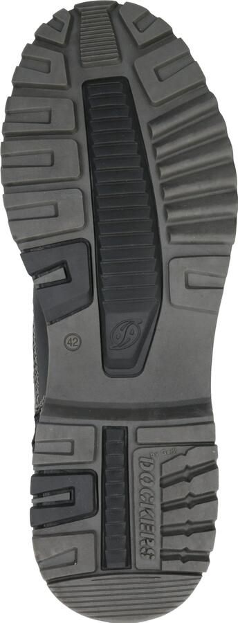 Dockers by Gerli Veterboots antraciet koraal zwart - Foto 3