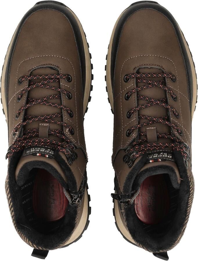 Dockers by Gerli Veterboots bruin zwart - Foto 4