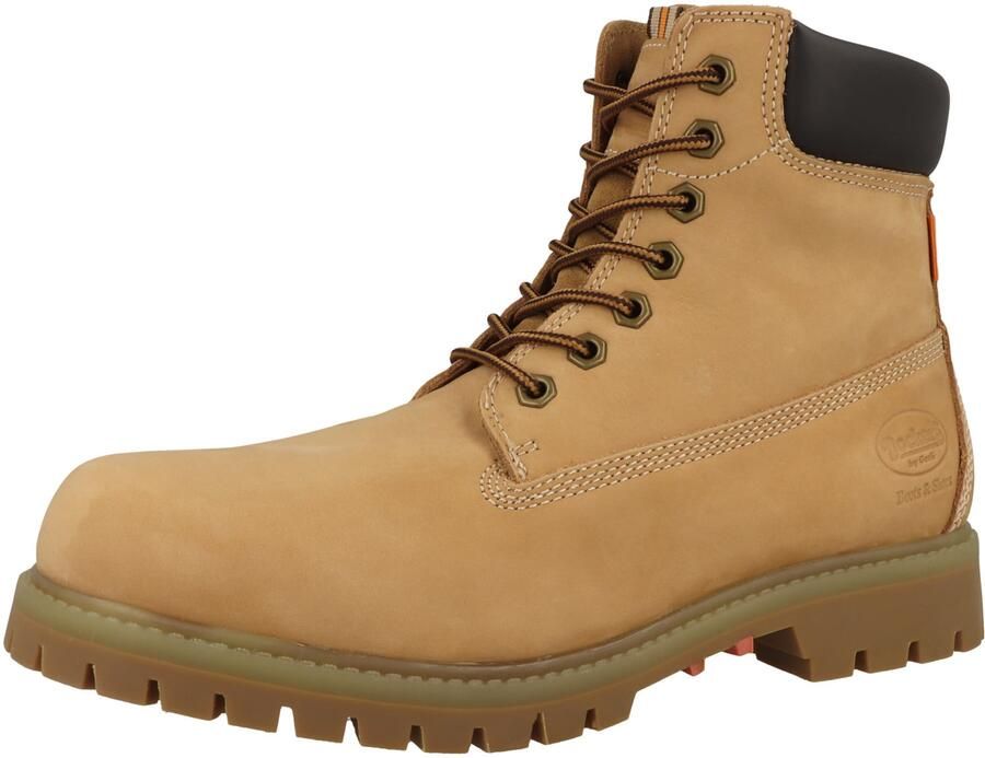 Dockers by Gerli 6-inch Boots Heren Winter Laarzen Winterschoenen Leer Bruin 53AX001
