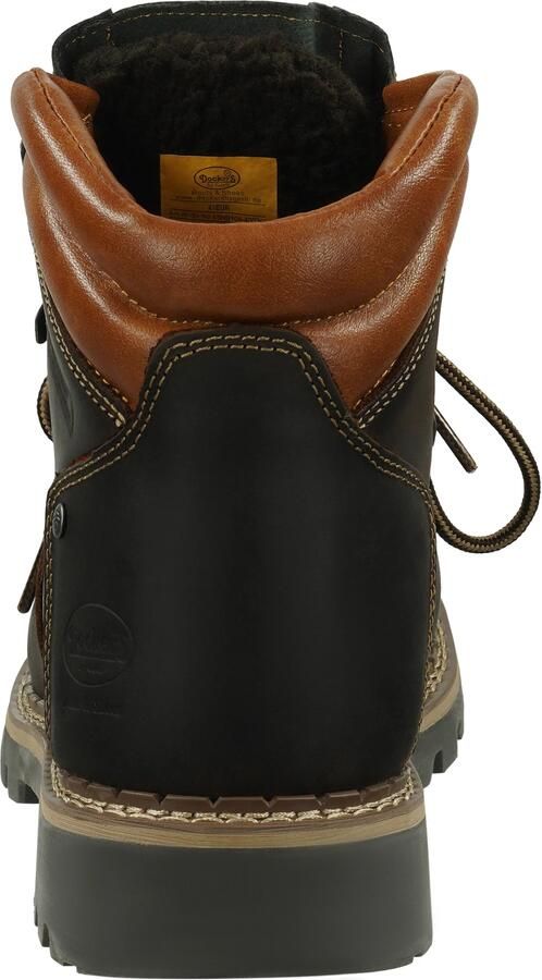 Dockers by Gerli Boots Heren Trekking Laarzen Gevoerd Berg Schoenen Leer Bruin 45NB104 - Foto 6