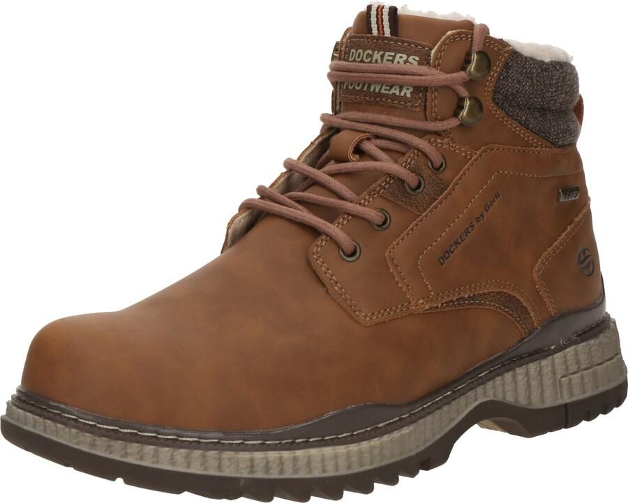 Dockers by Gerli Winterlaarzen Veterboots met warme voering