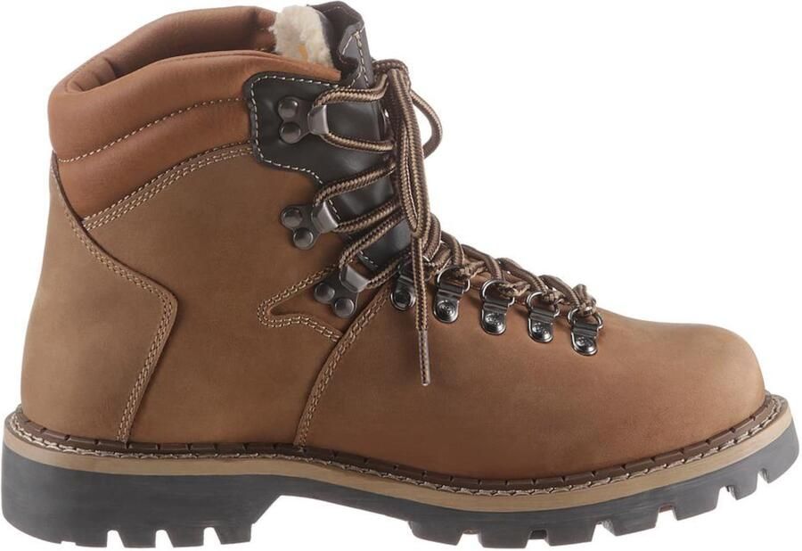 Dockers by Gerli Veterboots cognac lichtbruin donkerbruin