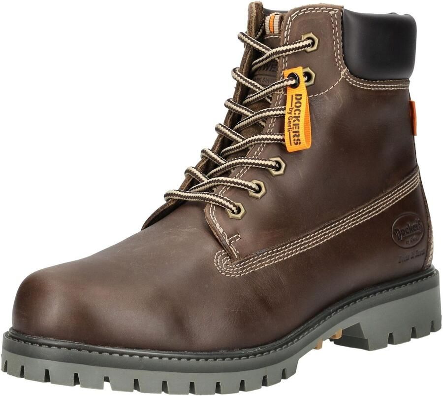 Dockers by Gerli Veterboots donkerbruin
