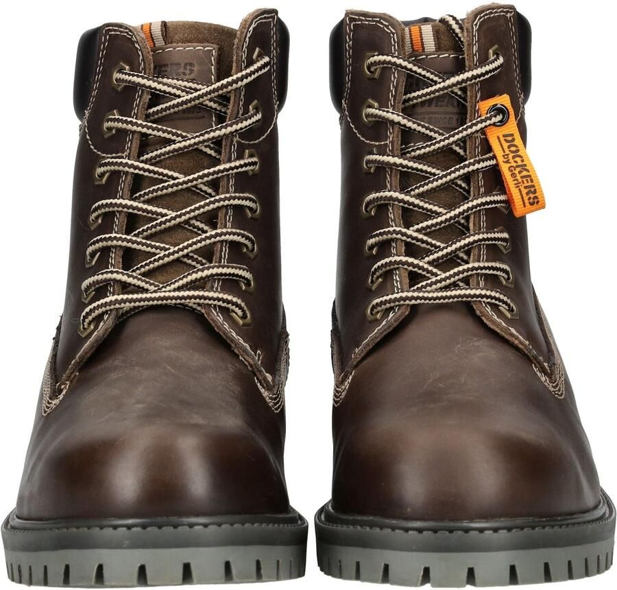 Dockers by Gerli Veterboots donkerbruin - Foto 3