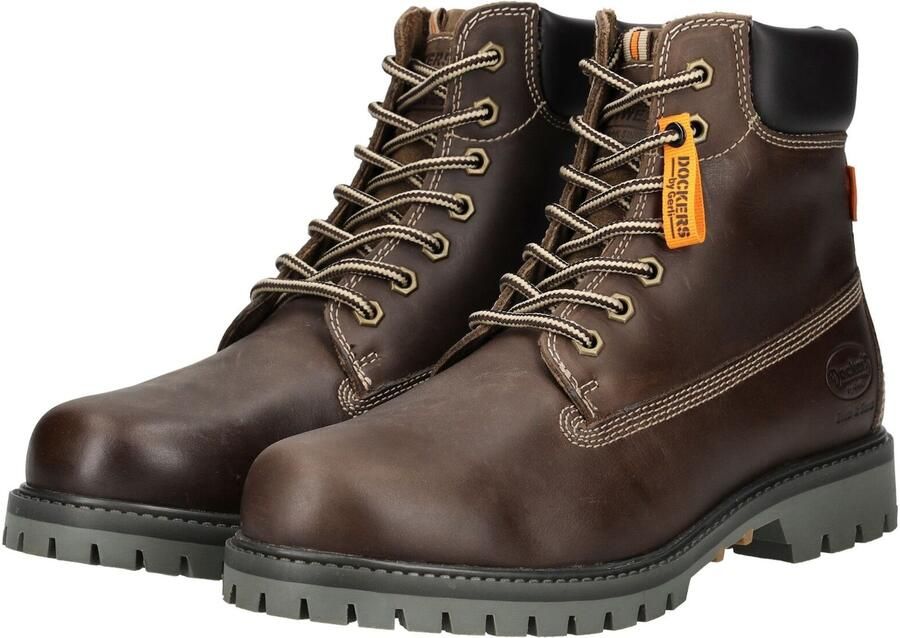 Dockers by Gerli Veterboots donkerbruin - Foto 6