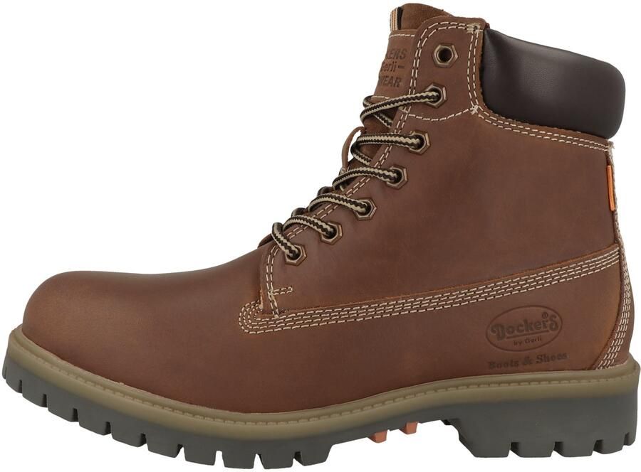 Dockers by Gerli 6 inch Boots Heren Winter Laarzen Winterschoenen Leer Bruin 53AX001 - Foto 2