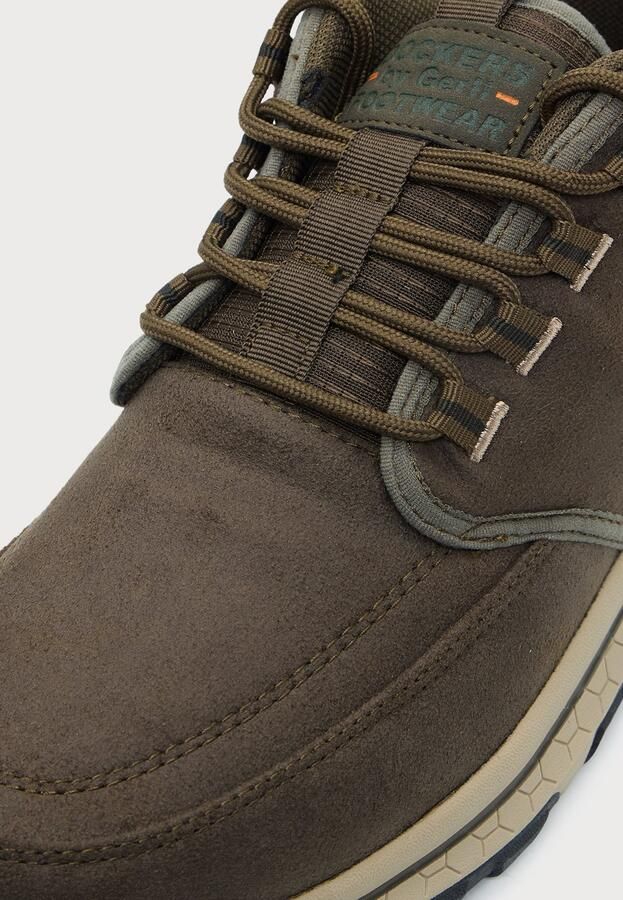 Dockers by Gerli herenschoen met veters kaki 59LY010 - Foto 4