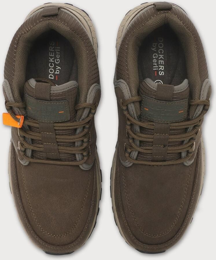 Dockers by Gerli herenschoen met veters kaki 59LY010 - Foto 3