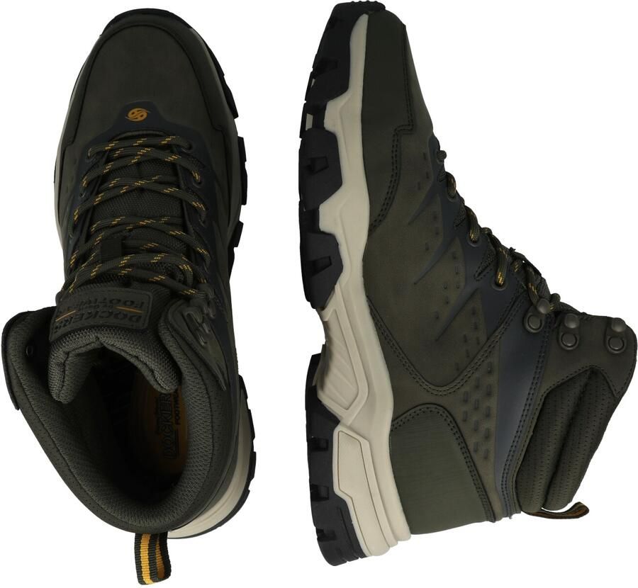 Dockers by Gerli Veterboots donkergroen zwart - Foto 2