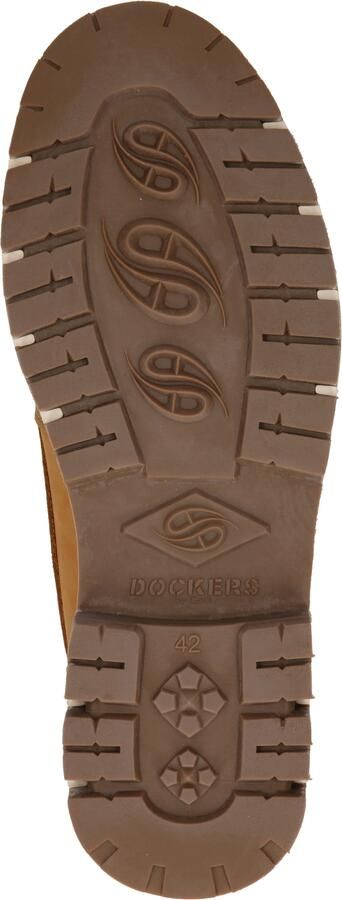 Dockers by Gerli Boots Heren Gevoerde Winterlaarzen Boots Leer Bruin 43LU110 - Foto 3