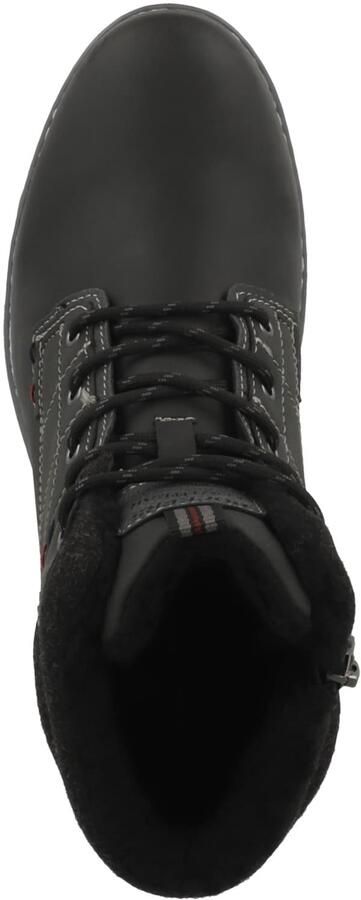 Dockers by Gerli Veterboots lichtgrijs donkerrood zwart - Foto 3