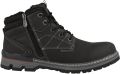 Dockers by Gerli Veterboots lichtgrijs donkerrood zwart - Zwart