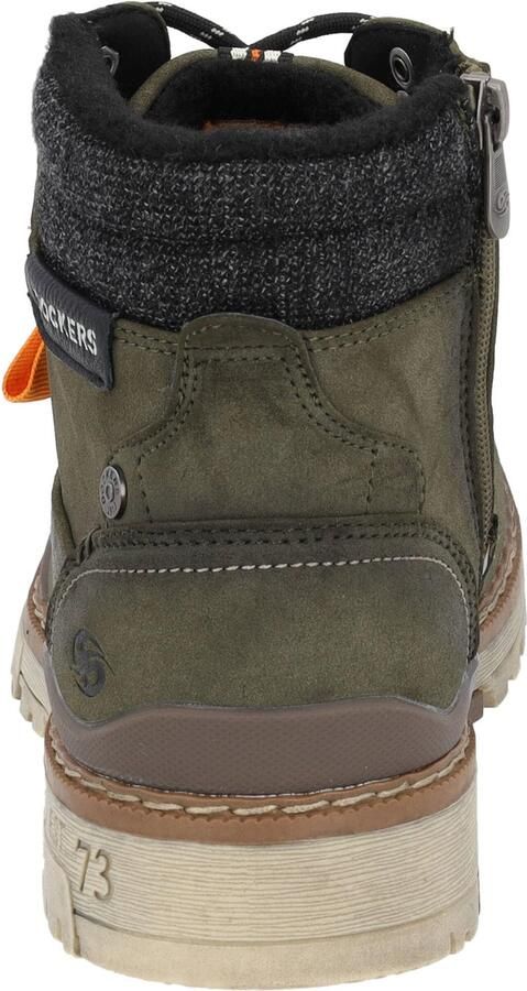 Dockers by Gerli Veterboots olijfgroen zwart gemêleerd - Foto 5